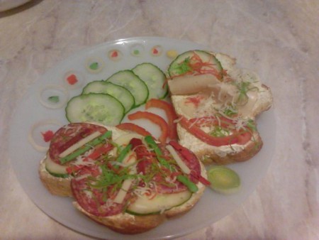 Trikolor 1 szendvics