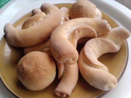 Házi zsömle, kifli